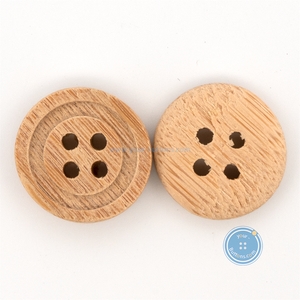 (3 pieces set) 15mm Bamboo Button