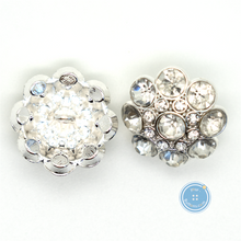 Load image into Gallery viewer, (3 pieces set) 20mm Gems Shank Button
