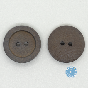 (3 pieces set) 20mm 2hole Wooden Button