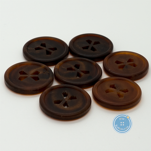 (3 pieces set) 20mm Real Horn Button with Special holes