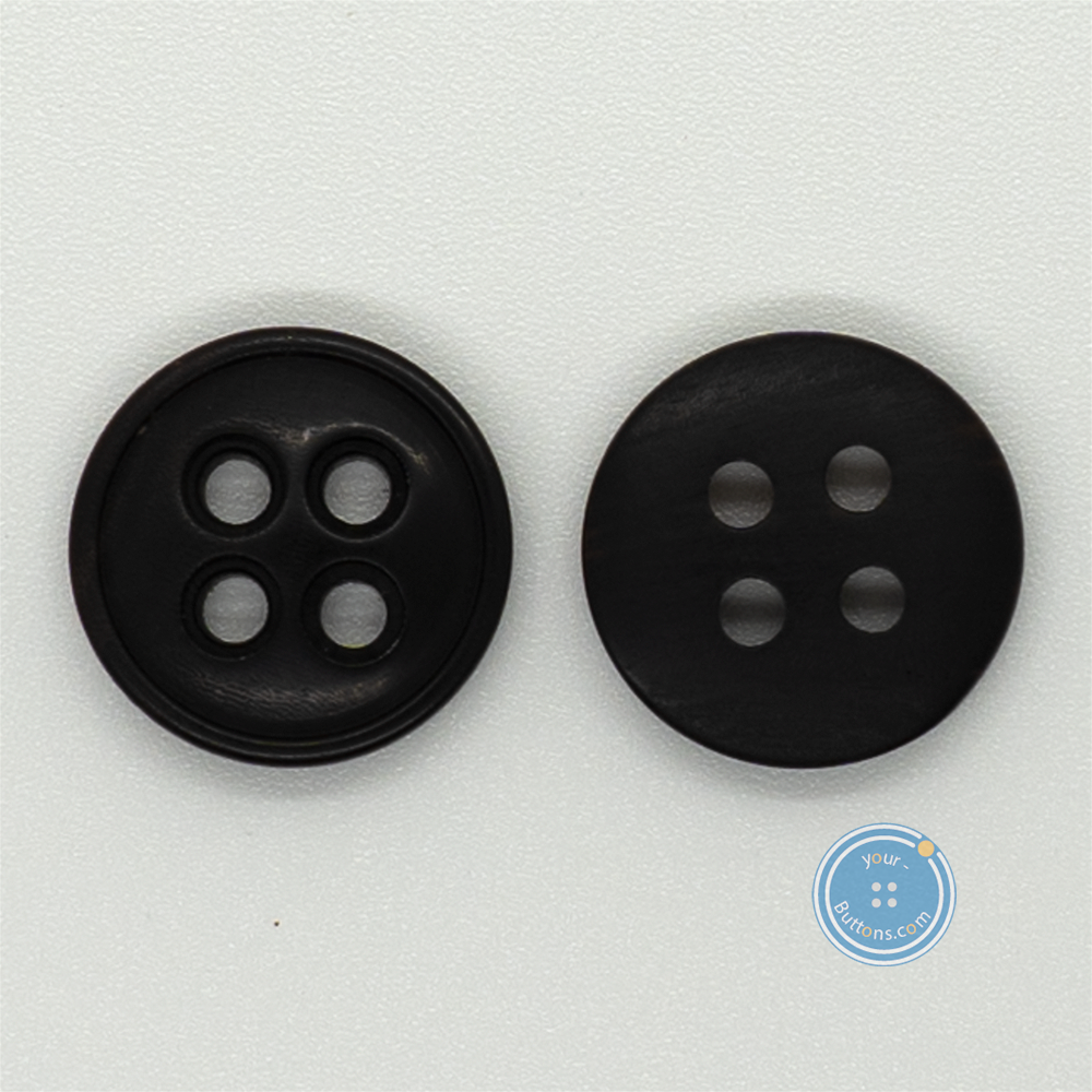 (3 pieces set) 17mm & 25mm Real Horn Button
