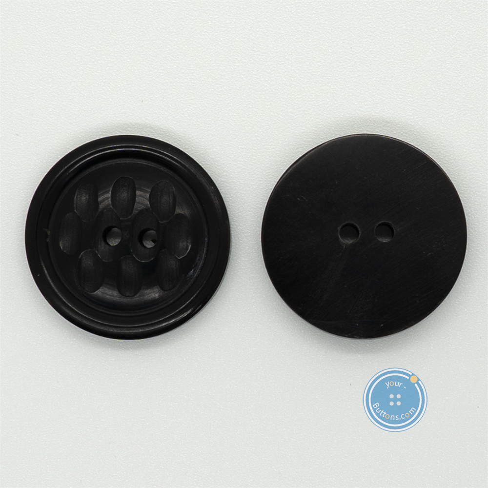 (3 pieces set) 26mm Real Horn Button