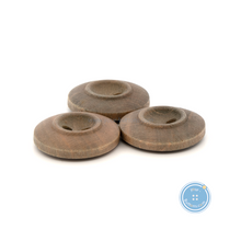 Load image into Gallery viewer, (3 pieces set) 18mm Distressed DTM Sand Wooden Button
