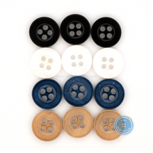 Load image into Gallery viewer, (3 pieces set) 9mm &amp; 11.5mm Navy,Black,Khaki,White shell Button
