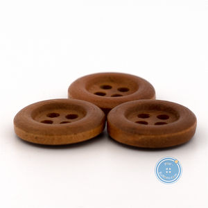 (3件套) 13mm &amp; 15mm 4hole Wooden Button