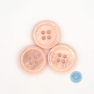 (3 pieces set) 15mm Pink River shell