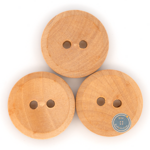 (3 pieces set) 18mm Wooden Button