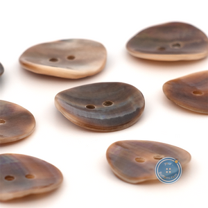 (3 pieces set) 10mm - 23mm Natural Korea Shell Button