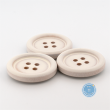 Load image into Gallery viewer, (3 pieces set) 25mm 4hole Wooden Button with distressed effect
