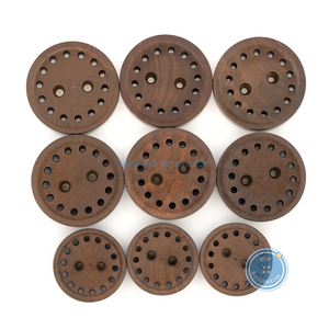 (3 pieces set) 18mm ,22mm & 23mm Wooden Button