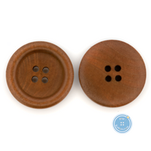 Load image into Gallery viewer, (3 pieces set) 25mm &amp; 28mm 4hole Wooden Button

