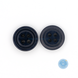 (3 pieces set) 9mm & 13mm Corozo Button in Navy & Natural