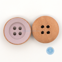 Load image into Gallery viewer, (3 pieces set) 15mm DTM Purple Wooden Button
