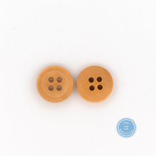 Load image into Gallery viewer, (3 pieces set) 9mm,11mm &amp; 19mm Natural Wooden Button
