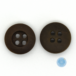 (3 pieces set) 9mm & 11mm 4hole Wooden Button