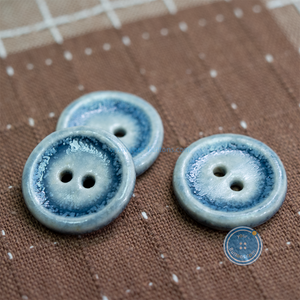 17mm Handmade Pottery Button