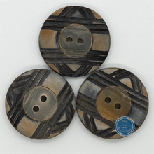 Load image into Gallery viewer, (2 pieces set) 26mm Hand-Made Horn Button
