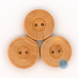 (3 pieces set) 15mm & 20mm 2hole Wooden Button