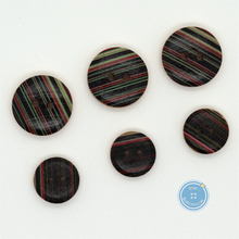 Load image into Gallery viewer, (3 pieces set) 11mm &amp; 15mm 2hole Wooden Button with Print Pattern
