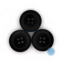 Load image into Gallery viewer, (3 pieces set) 23mm Black Wooden Button
