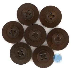(3 pieces set) 20mm 4hole Wooden Button