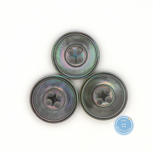 (3 pieces set) 15mm Mother of Pearl shell Button