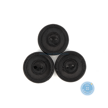 Load image into Gallery viewer, (3 pieces set) 20mm DTM Black Wooden Button
