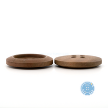 Load image into Gallery viewer, (3 pieces set) 30mm DTM Light Brown Wooden Button
