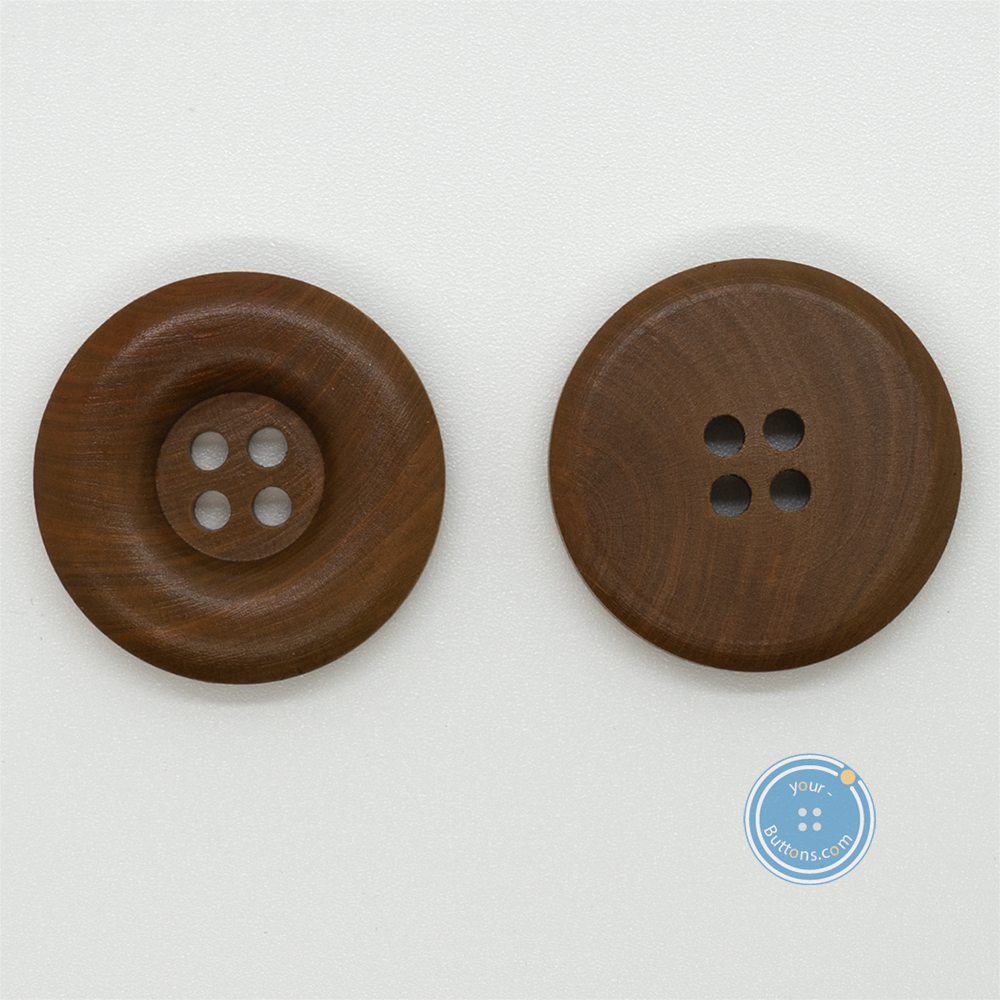 (3 pieces set) 31mm Wood button