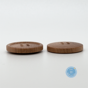 (3 pieces set) 24mm Wood button