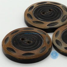 Load image into Gallery viewer, (2 pieces set) 26mm Hand-Made Horn Button
