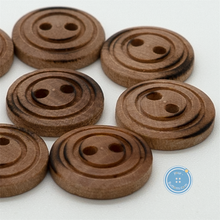 Load image into Gallery viewer, (3 pieces set) 14mm Wood button
