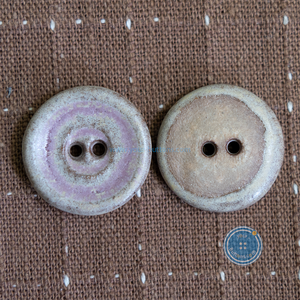 17mm Handmade Pottery Button