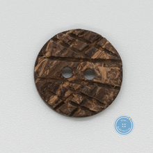 Load image into Gallery viewer, (3 pieces set)18mm 2hole coconut Sewing button with hand-make pattern
