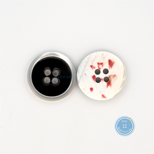 Load image into Gallery viewer, (3 pieces set) 11mm ,15mm &amp; 20mm Epoxy Shell Button (Beige,Black,Blue &amp; Navy)
