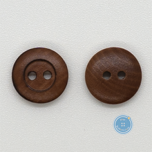 Load image into Gallery viewer, (3 pieces set) 13mm Wood button

