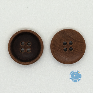 (3 pieces set) 18mm Wooden Button (Vintage style)