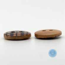 Load image into Gallery viewer, (3 pieces set) 15mm-2hole Wooden Button with Print Pattern
