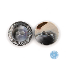 Load image into Gallery viewer, (3 pieces set) 15mm Takase Shell Button Smoke
