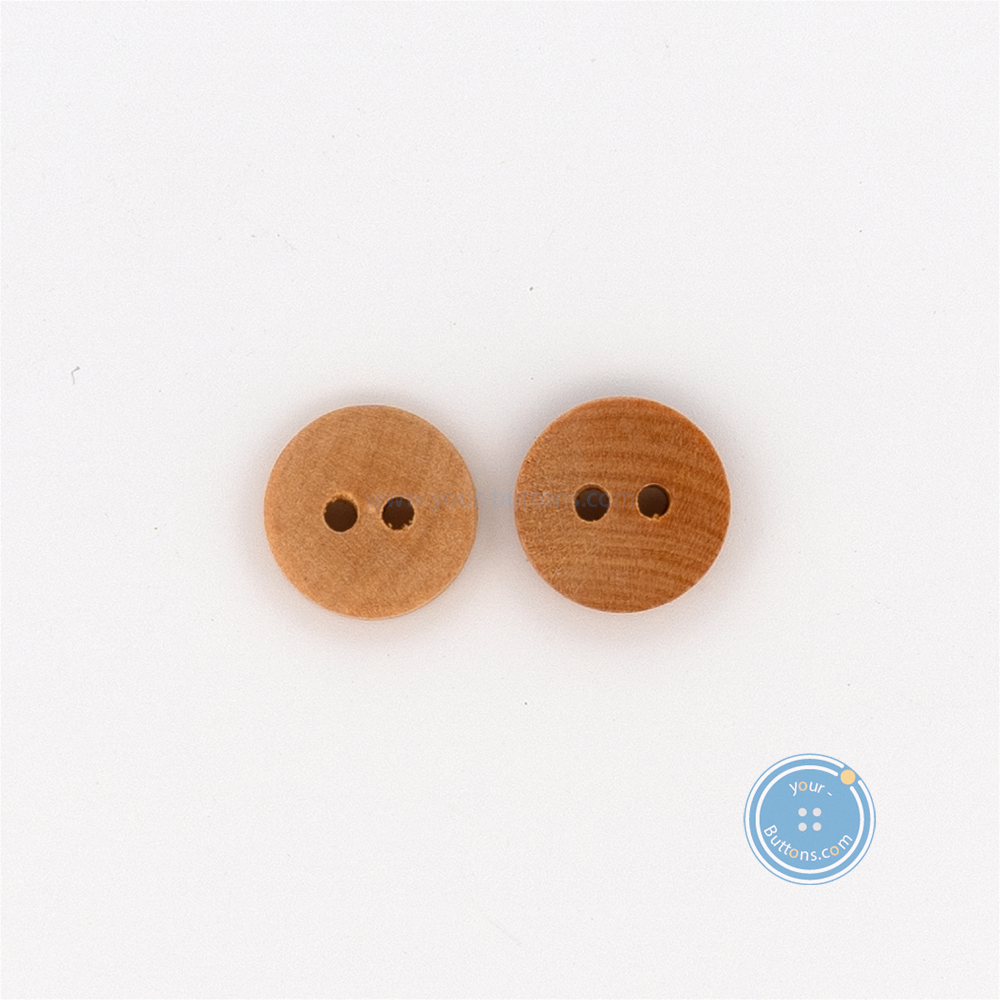 (3 pieces set) 10mm & 12mm Wood Button
