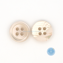 Load image into Gallery viewer, (3 pieces set) 14mm Takase Shell Button in Red, Mint &amp; Beige
