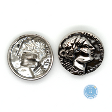 Load image into Gallery viewer, (3 pieces set) 18mm,23mm &amp; 25mm Coins style Shank Button
