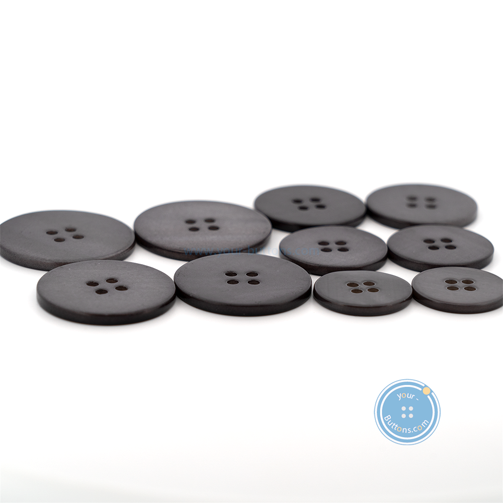 (3 pieces set) 20mm,23mm,25mm,28mm & 30mm River Shell Button Spray Grey