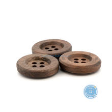Load image into Gallery viewer, (3 pieces set) 17mm Wooden Button
