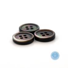 將圖片載入圖庫檢視器 (3件套) 12mm 4hole MOP Blacklip Shell Button
