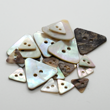 Load image into Gallery viewer, (3 pieces set) 10mm,16mm &amp; 20mm Triangle Akoya shell
