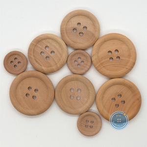 (3 pieces set) 10mm,13mm,15mm,18mm,21mm,23mm,26mm & 28mm Wood button
