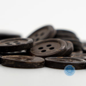 (3 件套) 28mm,18mm &amp; 15mm Thin Rim coconut Button