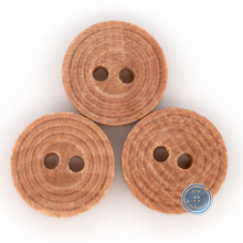 Load image into Gallery viewer, (3 pieces set) 10mm Litchi Wooden Button
