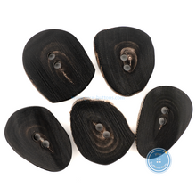 Load image into Gallery viewer, (1 pieces set) 27-40mm Real Horn Irregular Slice Button
